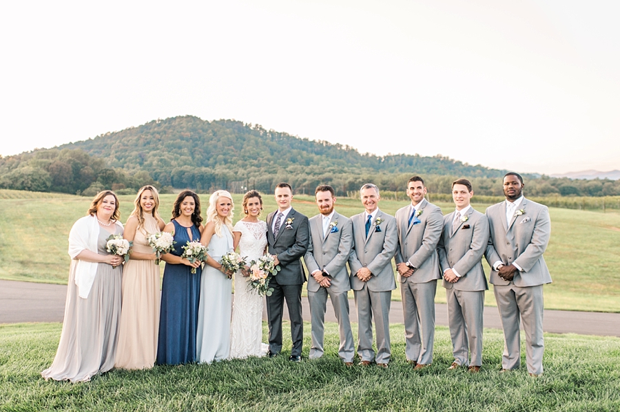 Elias & Anna | An Elegant Fall Early Mountain Vineyard, Virginia Wedding Photographer