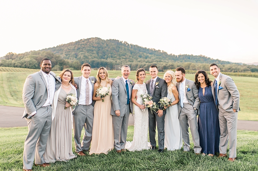 Elias & Anna | An Elegant Fall Early Mountain Vineyard, Virginia Wedding Photographer