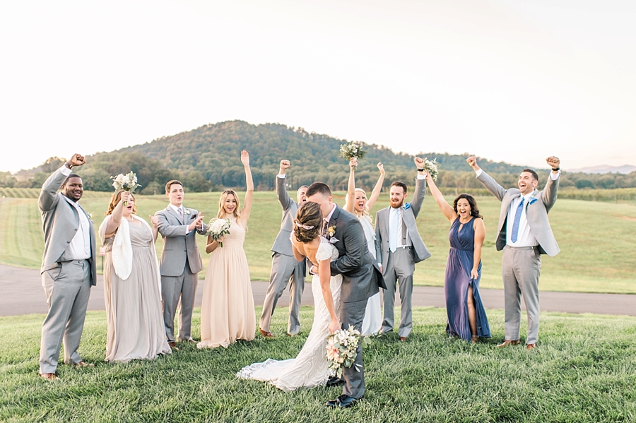 Elias & Anna | An Elegant Fall Early Mountain Vineyard, Virginia Wedding Photographer