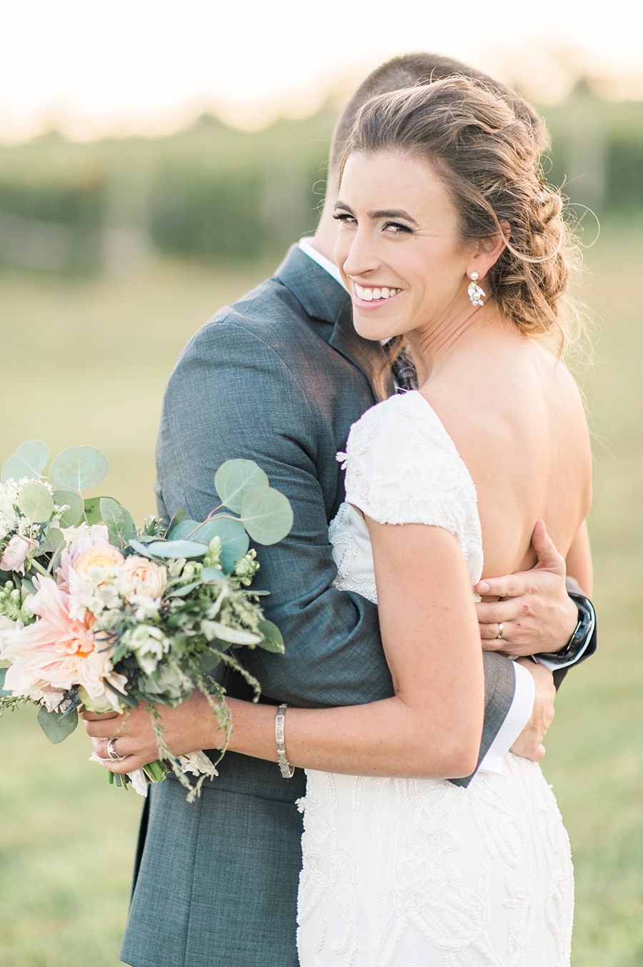 Elias & Anna | An Elegant Fall Early Mountain Vineyard, Virginia Wedding Photographer