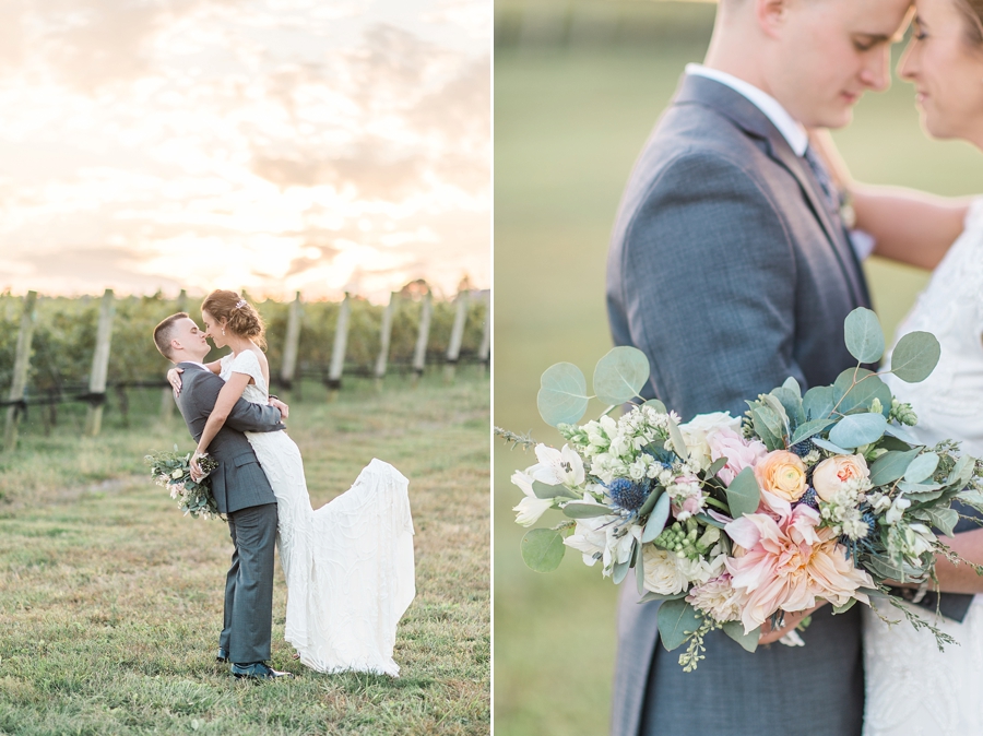 Elias & Anna | An Elegant Fall Early Mountain Vineyard, Virginia Wedding Photographer