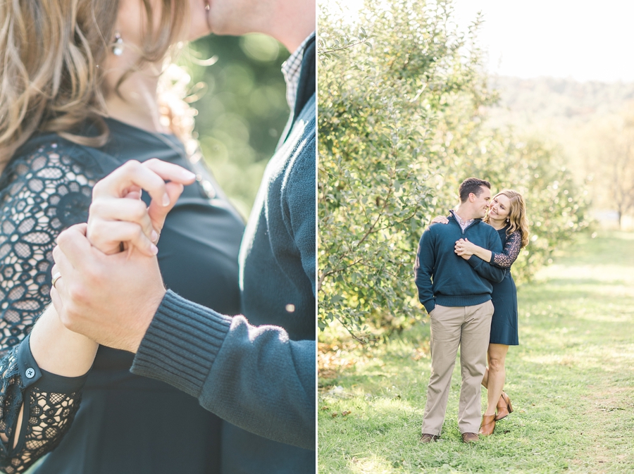 Jacob & Kirsten | Hartland Orchard, Virginia Fall Anniversary Portraits