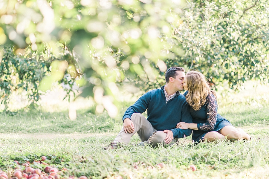 Jacob & Kirsten | Hartland Orchard, Virginia Fall Anniversary Portraits