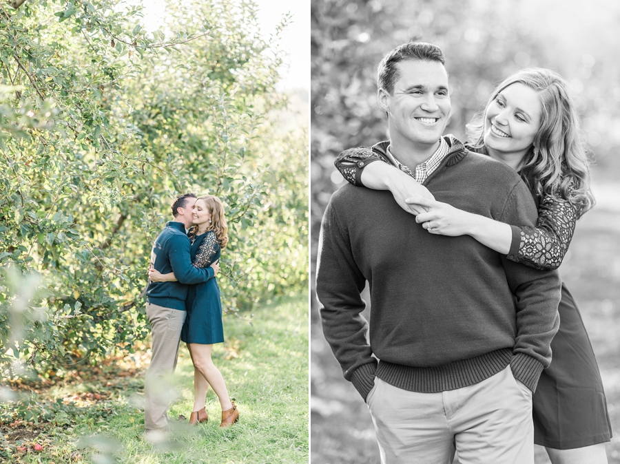 Jacob & Kirsten | Hartland Orchard, Virginia Fall Anniversary Portraits