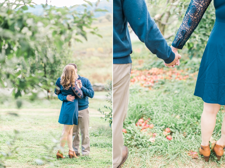 Jacob & Kirsten | Hartland Orchard, Virginia Fall Anniversary Portraits