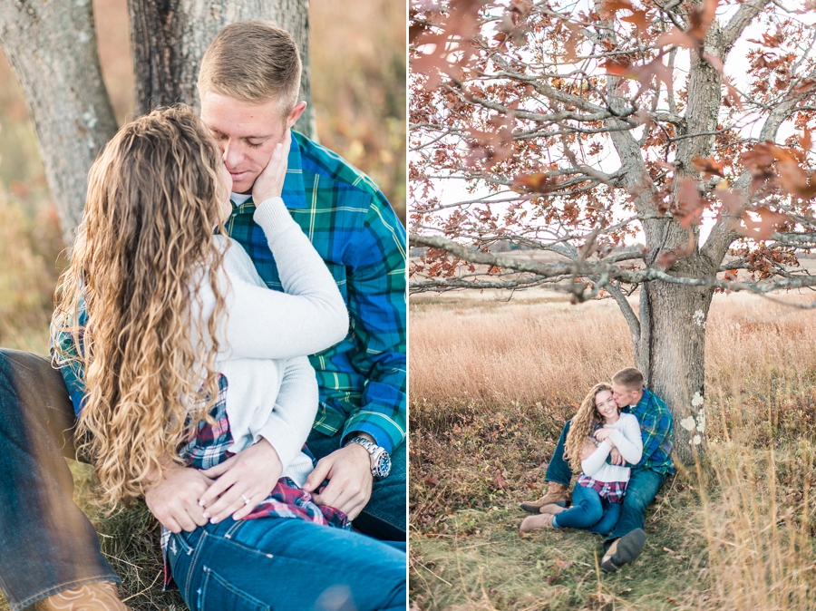 Joel & Jessica | Syria, Virginia Skyline Drive Mountain Fall Engagement Photographer