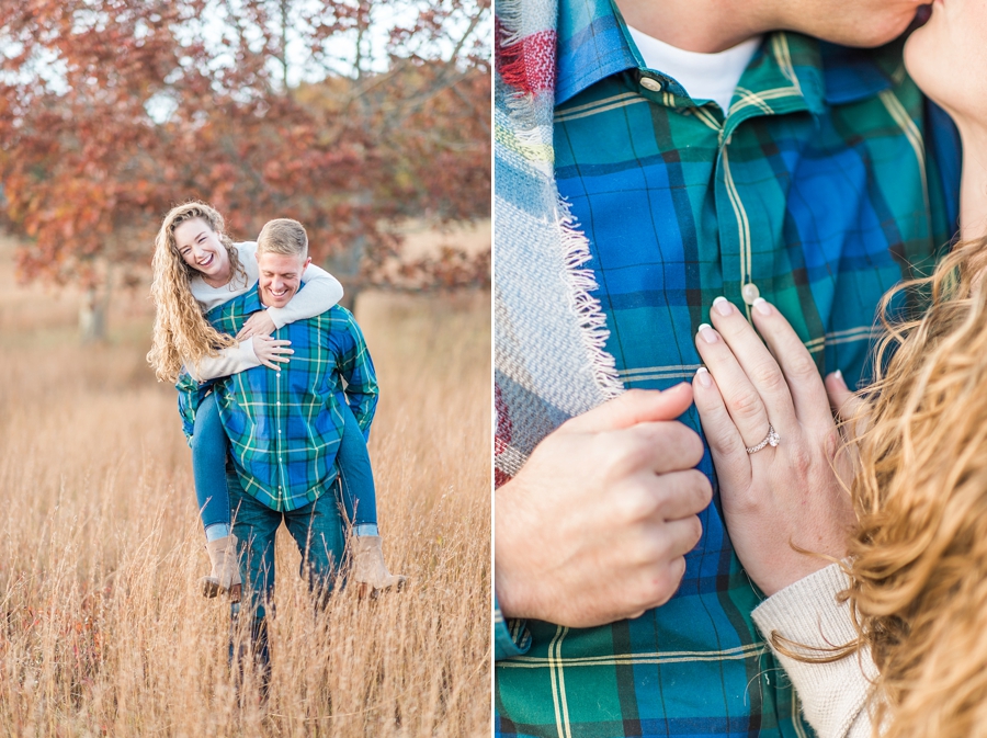 Joel & Jessica | Syria, Virginia Skyline Drive Mountain Fall Engagement Photographer