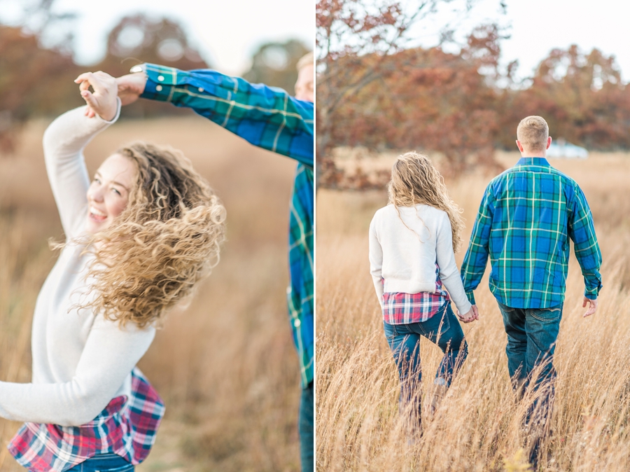 Joel & Jessica | Syria, Virginia Skyline Drive Mountain Fall Engagement Photographer