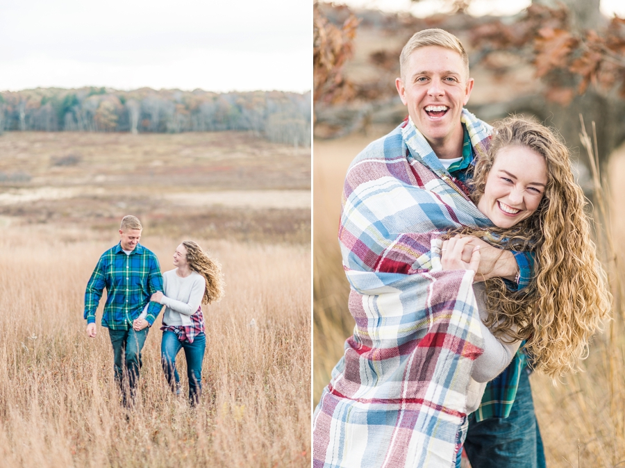 Joel & Jessica | Syria, Virginia Skyline Drive Mountain Fall Engagement Photographer