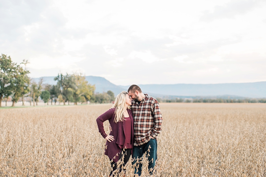 Lee & Brittany | Meems Bottom Covered Bridge, Woodstock, Virginia Fall Engagement Photographer