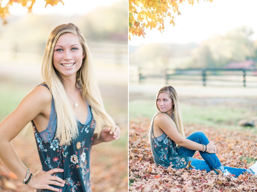 Amanda | Charlottesville, Virginia Horse Farm Senior Portrait Photographer