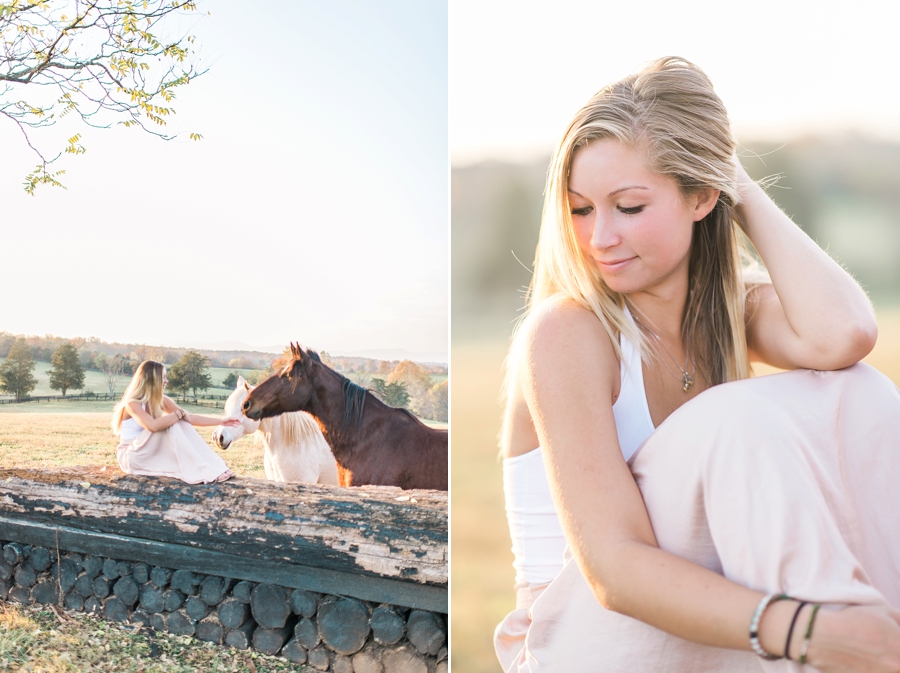 Amanda | Charlottesville, Virginia Horse Farm Senior Portrait Photographer