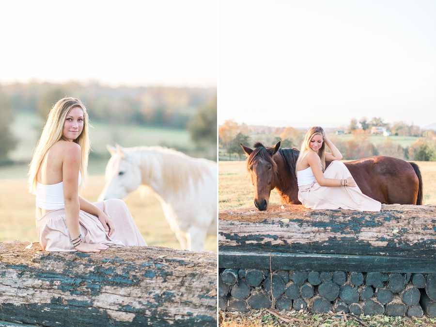 Amanda | Charlottesville, Virginia Horse Farm Senior Portrait Photographer