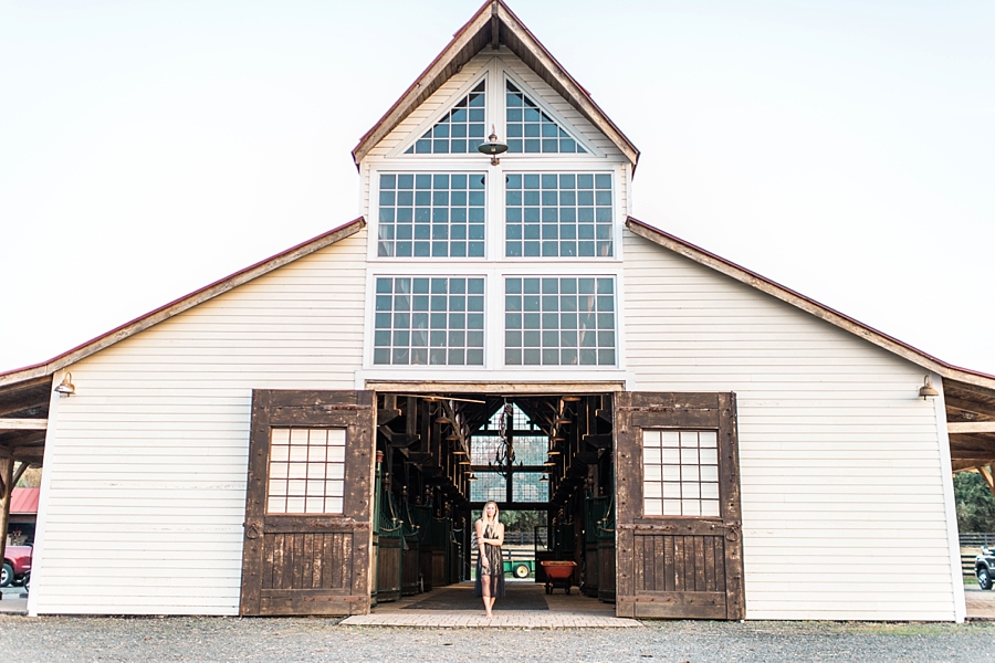 Amanda | Charlottesville, Virginia Horse Farm Senior Portrait Photographer