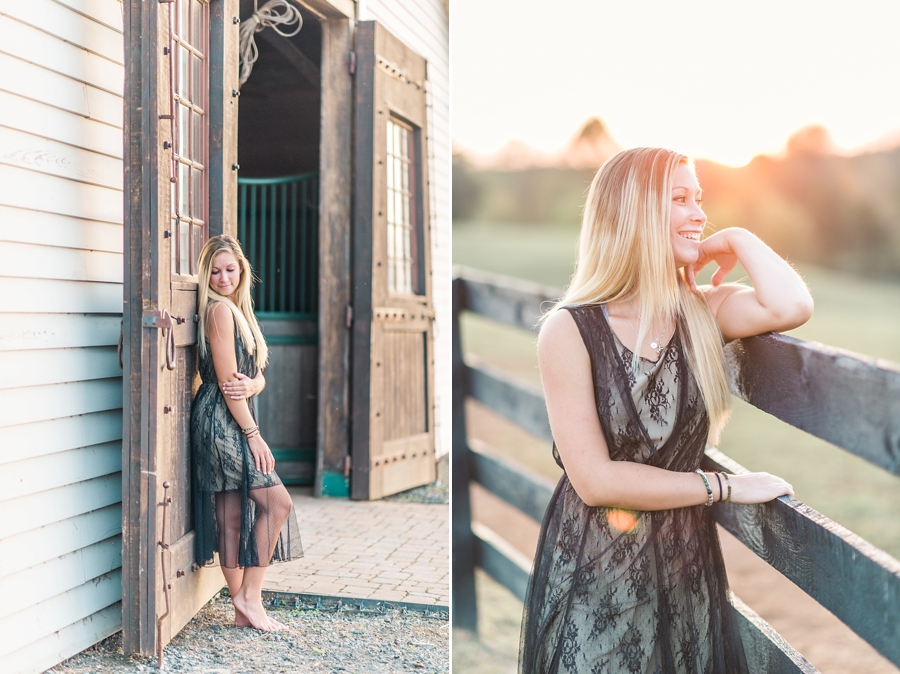 Amanda | Charlottesville, Virginia Horse Farm Senior Portrait Photographer