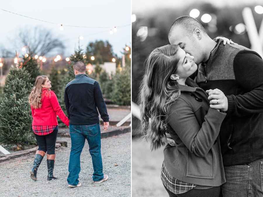 Matt & Candice | Warrenton, VA Christmas Couples Portrait Photographer