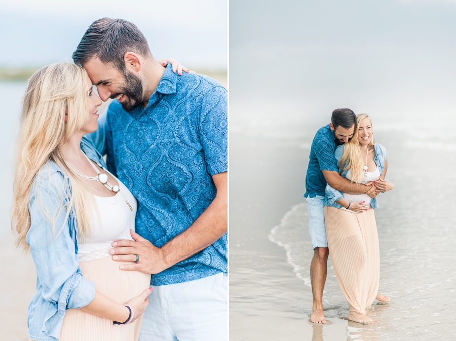 Jason and Jennifer | Chincoteague, Virginia Beach Maternity Portrait Photographer