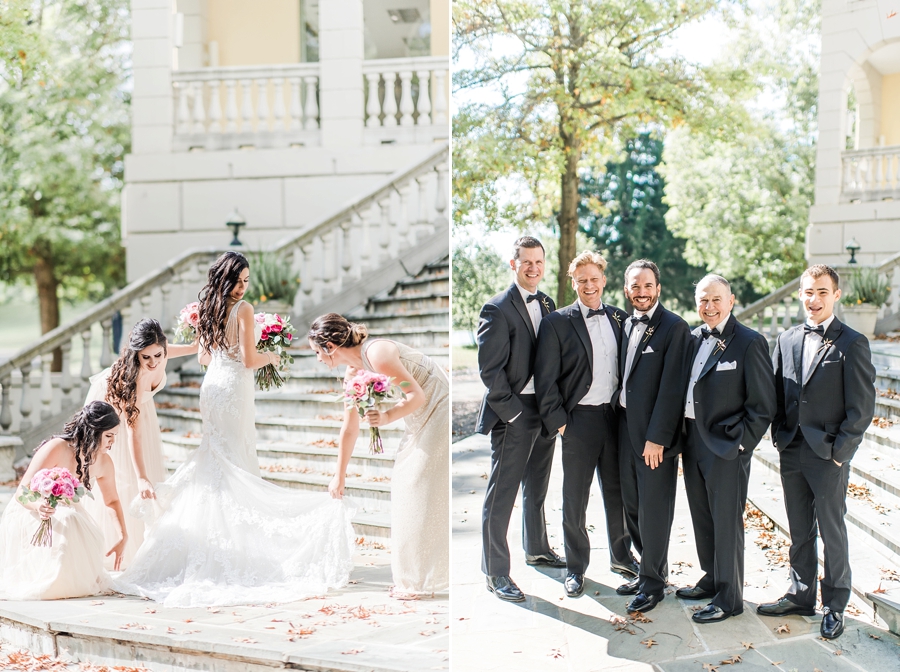 Ryan & Despina | The Airlie Center, Virginia Garden Wedding Photographer