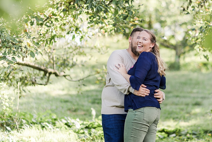 Jacob & Brittany | Apple Orchard, Virginia Engagement Photographer