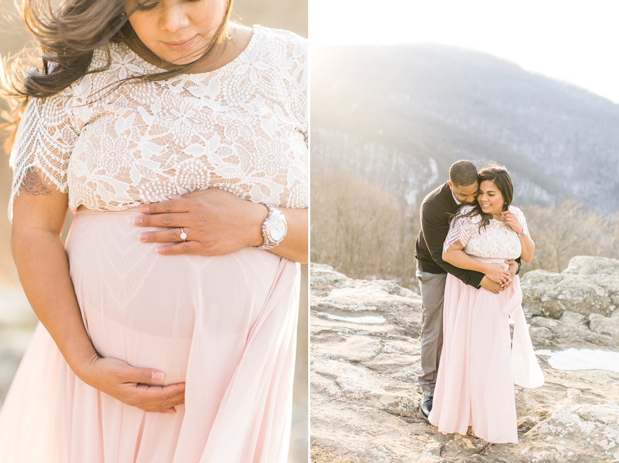 Alex & Rosie | Skyline Drive, Virginia Maternity Portrait Photographer