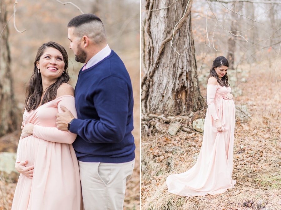 Ricky & Whitney | Northern Virginia Winter Maternity Photographer