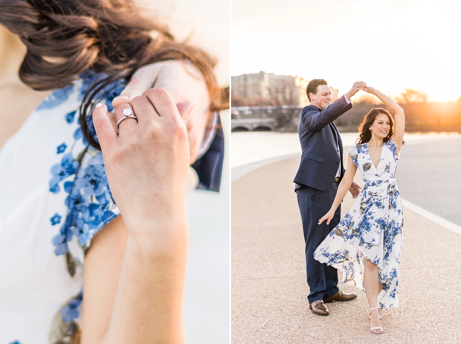 Chris & Stephanie | Washington, D.C. Engagement Photographer