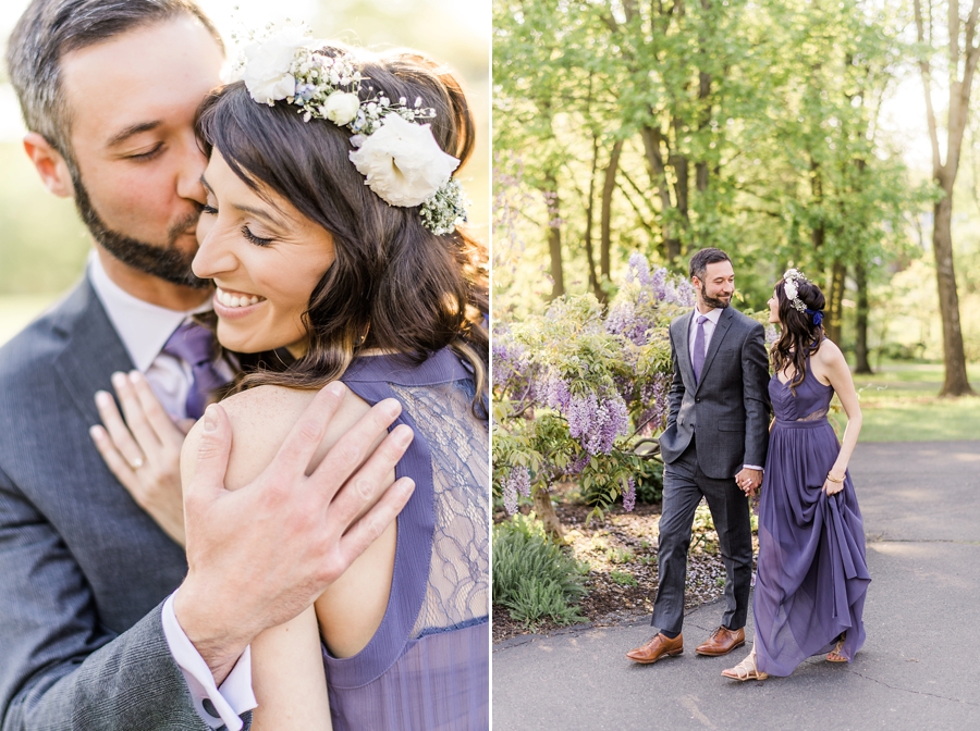 Mike & Lauren | Meadowlark Botanical Gardens, Virginia Engagement Photographer