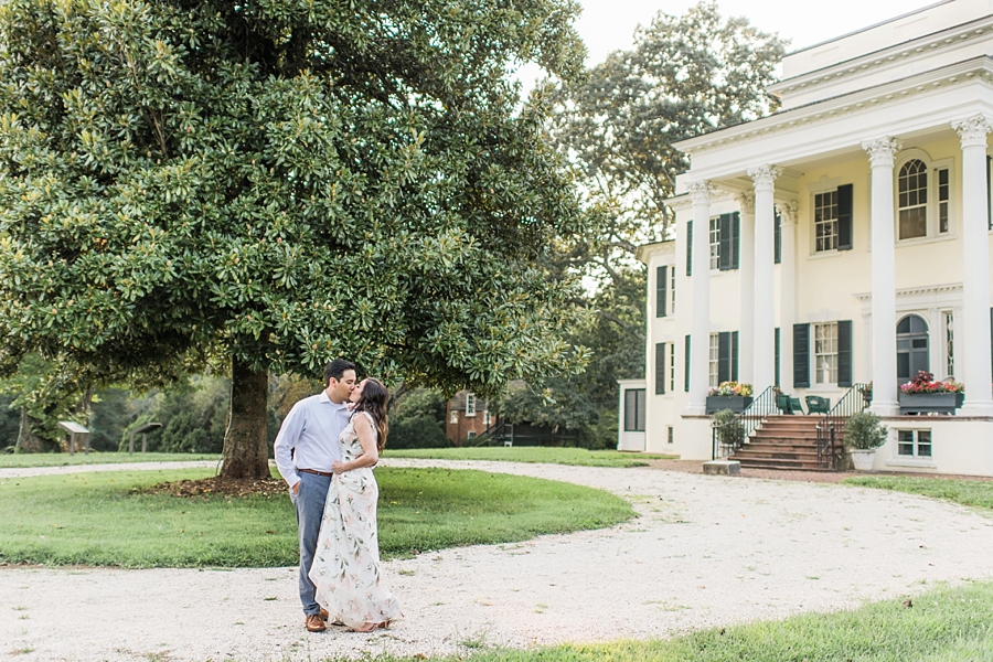 Kyle & Lauren | Oatlands Historic House and Gardens, Virginia Engagement Photographer