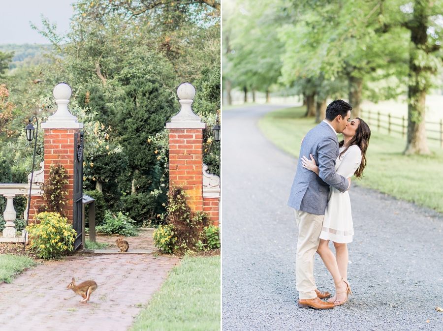 Kyle & Lauren | Oatlands Historic House and Gardens, Virginia Engagement Photographer