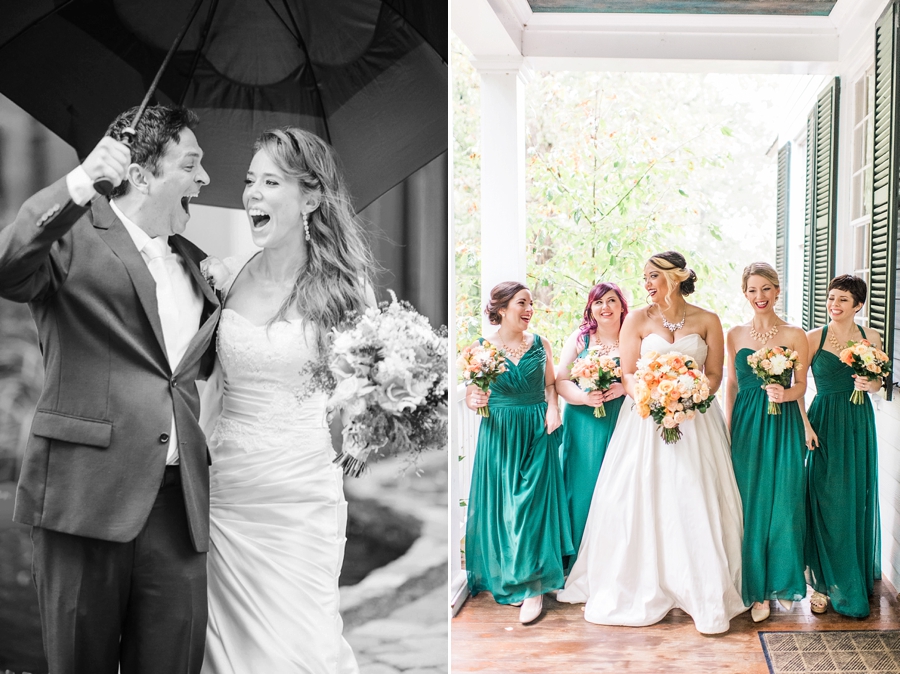 Rainy Day Weddings | Virginia + Florida Photographer