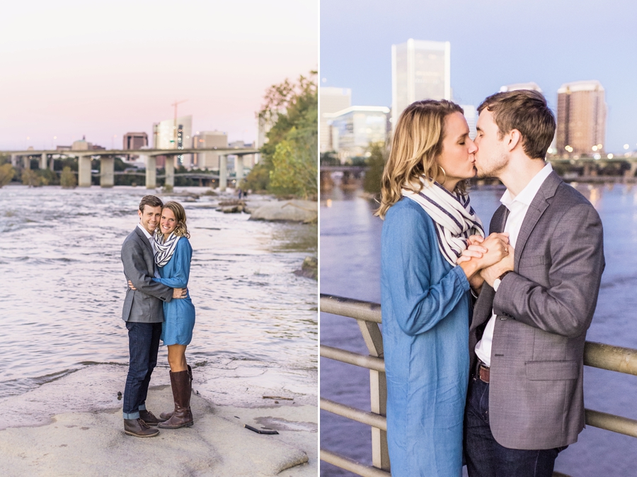 Taylor & Sarah | Belle Isle + Downtown Richmond, Virginia Engagement Photographer