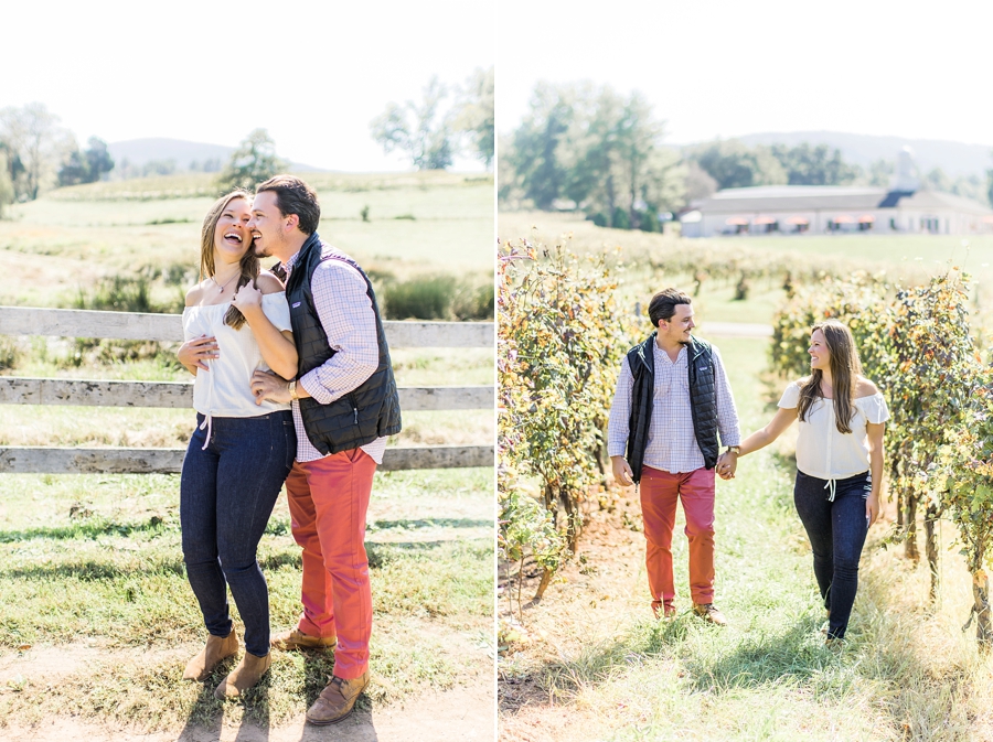 Brett & Shelby | Barboursville Vineyards, Virginia Engagement Photographer