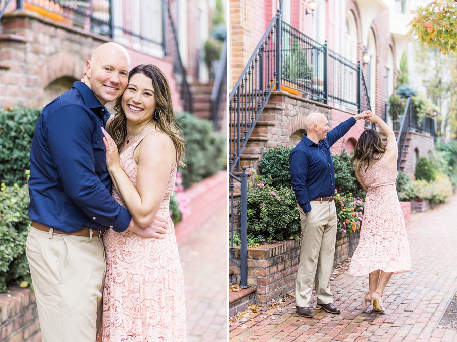 Curtis & Emily | Old Town Alexandria, Virginia Engagement Photographer
