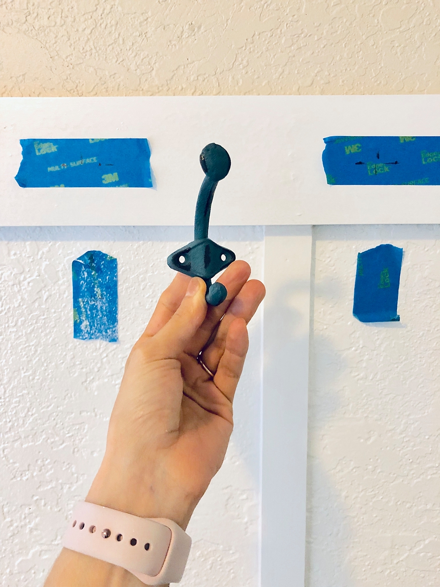A Functional Foyer | DIY Board + Batten with Hooks