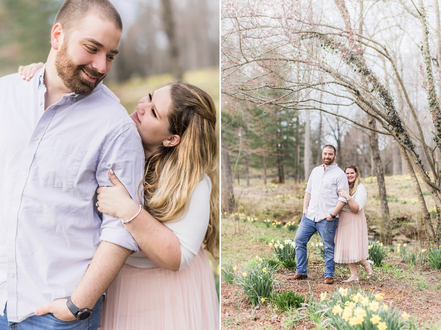 James & Emily | Airlie Gardens, Warrenton, VA Engagement Photographer
