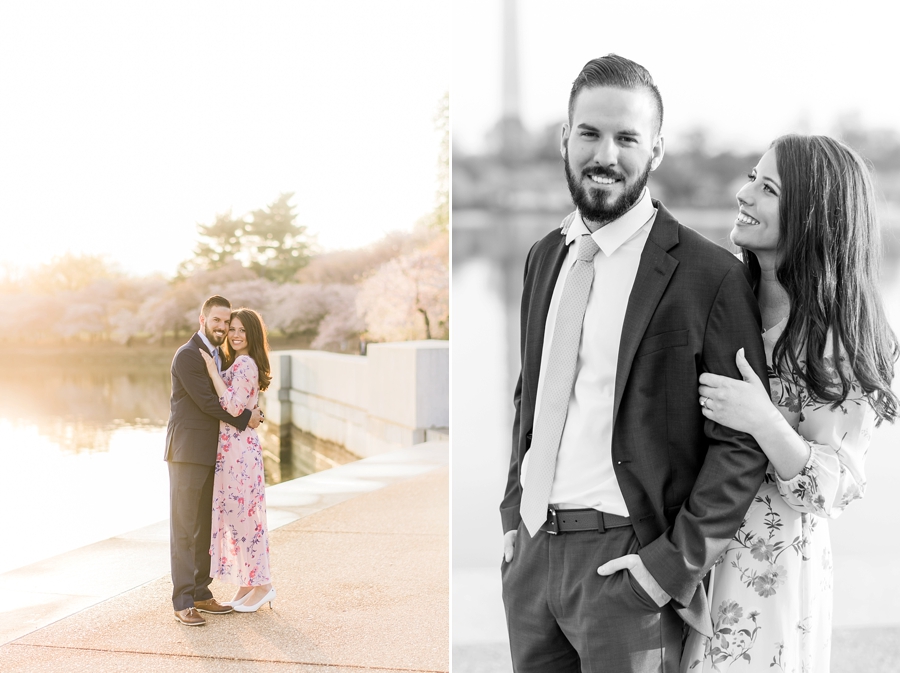Lauren & Keith | Washington, DC Cherry Blossom Engagement Photographer