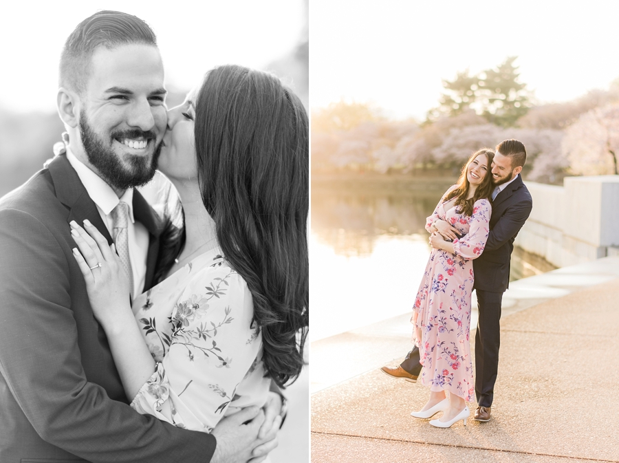 Lauren & Keith | Washington, DC Cherry Blossom Engagement Photographer