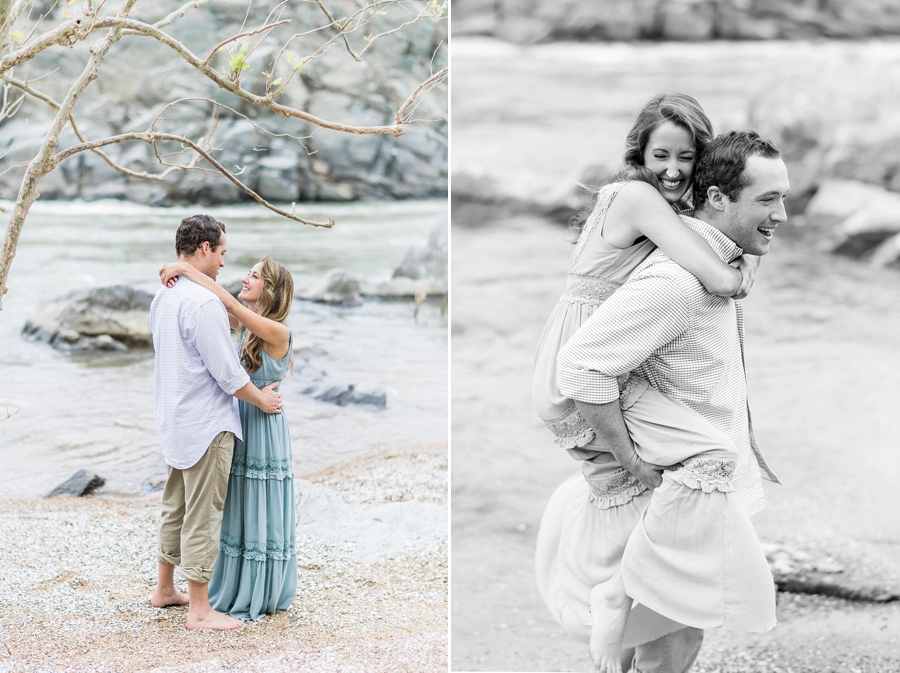 Caroline & Rhett | Great Falls National Park, Virginia Engagement Photographer