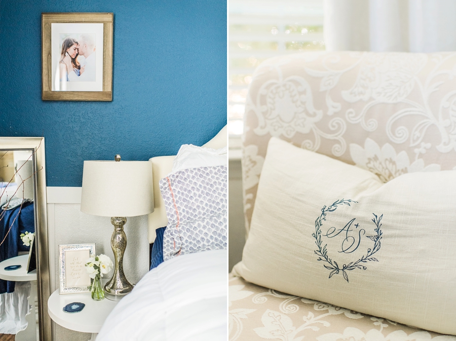 A Cozy and Coastal Blue Bedroom | Inspiration