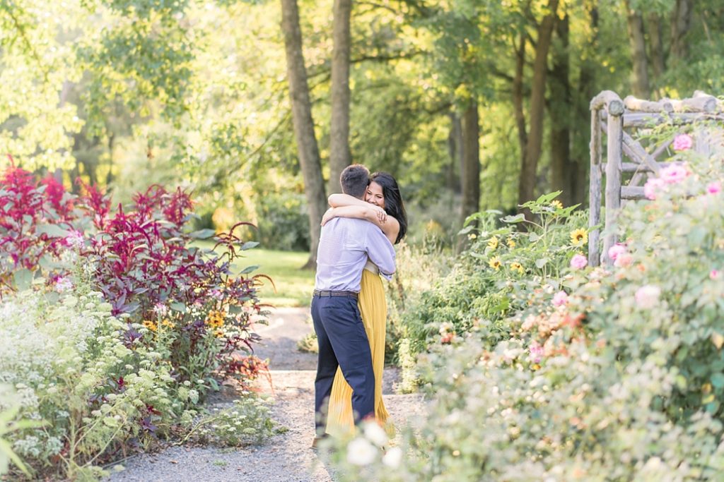 Matt & Briana | Meadowlark Botanical Gardens, Virginia Engagement Photographer