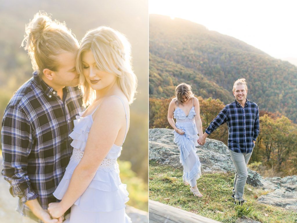 John & Caitlin | Shenandoah Mountains, Virginia Engagement Photographer