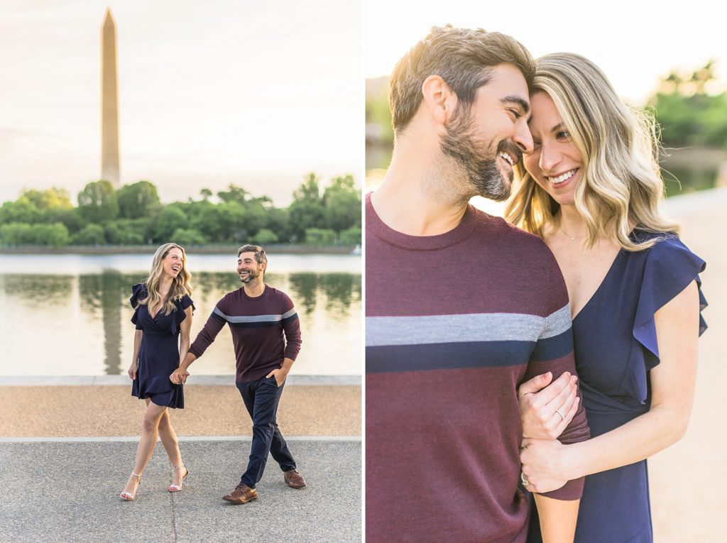 Lu & Erin | Washington DC Engagement Photographer