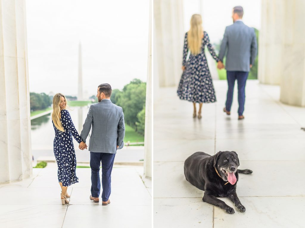 Corbin & Sara | Washington DC Monument Engagement