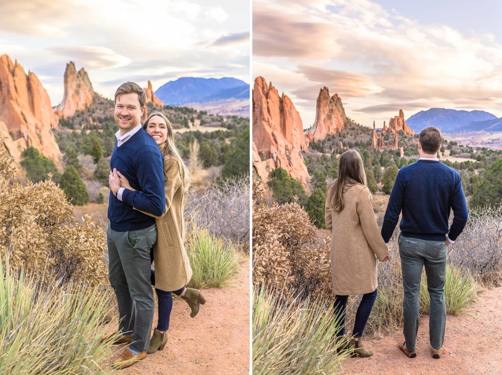 Casey & Mary | The Garden of the Gods, Colorado Engagement