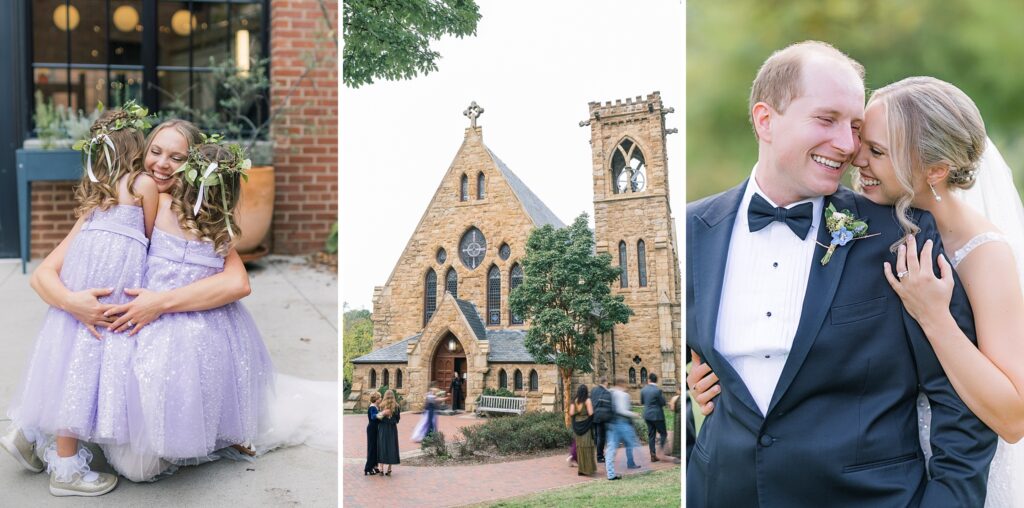 An Industrial Purple and Green Downtown Charlottesville Virginia Wedding
