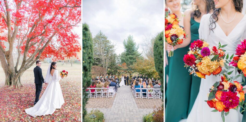 A Fall Colored Airlie Warrenton, Virginia Wedding