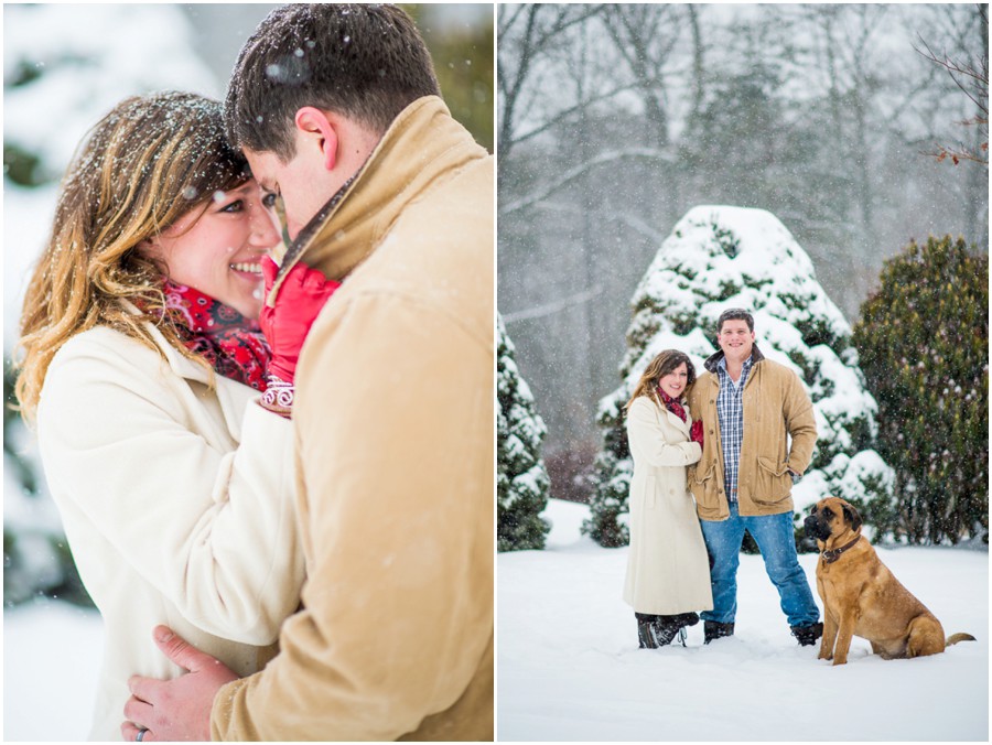 Stephanie Messick Photography | Warrenton, Virginia Snow Portraits