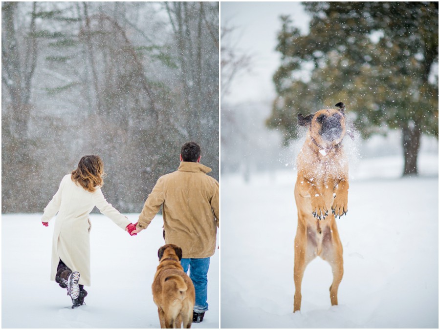 Stephanie Messick Photography | Warrenton, Virginia Snow Portraits