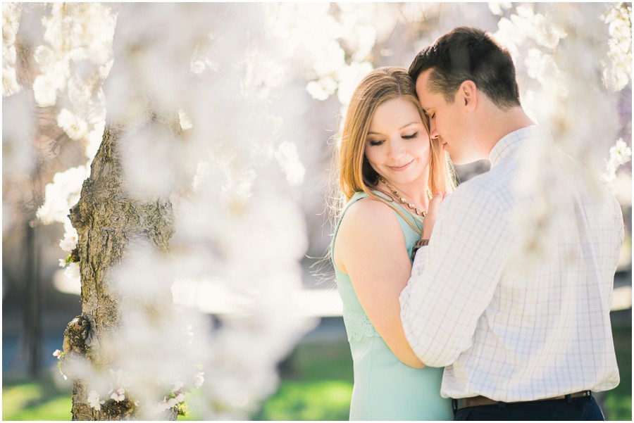 Jake & Kirsten | Cherry Blossoms, DC Engagement Photogrpaher