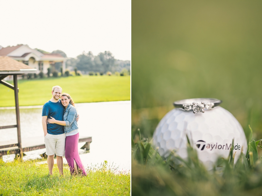 Taylor & Jess | Molon Lave Vineyards + Fauquier Springs Country Club, Warrenton, VA Engagement Photographer